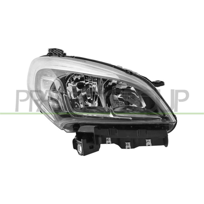 LIBRETTO_RICHIESTA_TARGA.JPG Proiettore Destro H7+H7 Elettrico Con Motore Con Luce Diurna Cromato Compatibile Per FIAT DOBLO' Da