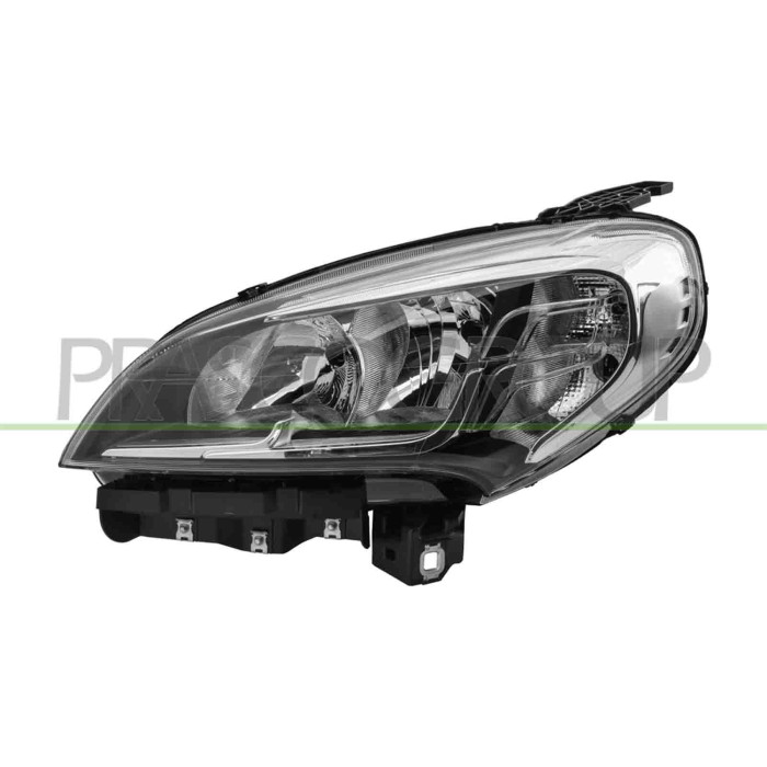 NEUTRO.jpg Proiettore Sinistro H7+H7 Elettrico Con Motore Con Luce Diurna Cromato FIAT DOBLO' Dal 01/2015 Al 05/2022 52109259