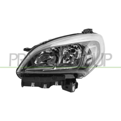 LIBRETTO_RICHIESTA_TARGA.JPG Proiettore Sinistro H7+H7 Elettrico Con Motore Con Luce Diurna Cromato FIAT DOBLO' Dal 01/2015 Al 0
