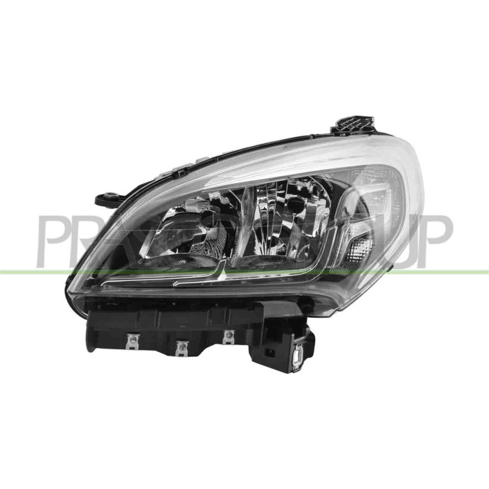 LIBRETTO_RICHIESTA_TARGA.JPG Proiettore Sinistro H7+H7 Elettrico Con Motore Con Luce Diurna Cromato FIAT DOBLO' Dal 01/2015 Al 0
