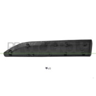 LIBRETTO_RICHIESTA_TARGA.JPG Modanatura Porta Anteriore Destra Con Clips Nera Goffrata Compatibile Per CITROEN BERLINGO Dal 03/2