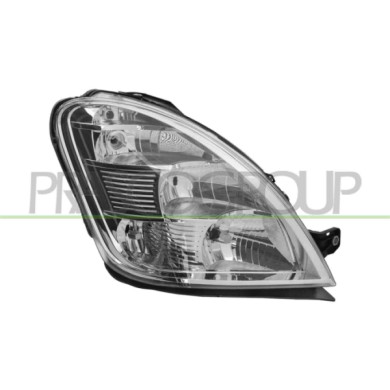 DX_SCRITTA_LOGO.jpg Proiettore Destro H1+H7 Elettrico Con Motore Compatibile Per IVECO DAILY Dal 05/2006 Al 05/2009 Codice Origi