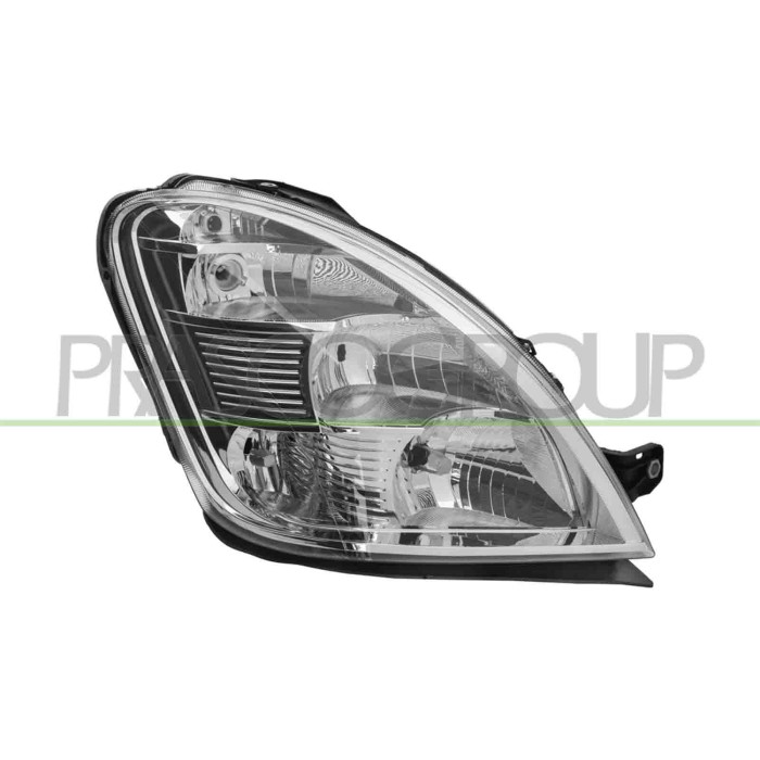 DX_SCRITTA_LOGO.jpg Proiettore Destro H1+H7 Elettrico Con Motore Compatibile Per IVECO DAILY Dal 05/2006 Al 05/2009 Codice Origi