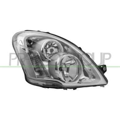 DX_SCRITTA_LOGO.jpg Proiettore Destro H1+H7 Elettrico Con Motore Compatibile Per IVECO DAILY Dal 10/2011 Al 05/2014 Codice Origi