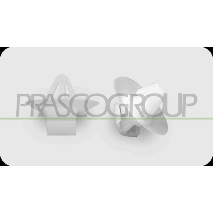 NEUTRO.jpg Clips Fissaggio Modanature (12 Pezzi) Compatibile Per NISSAN KUBISTAR Dal 05/2003 Al 08/2007 Codice Originale 7703077