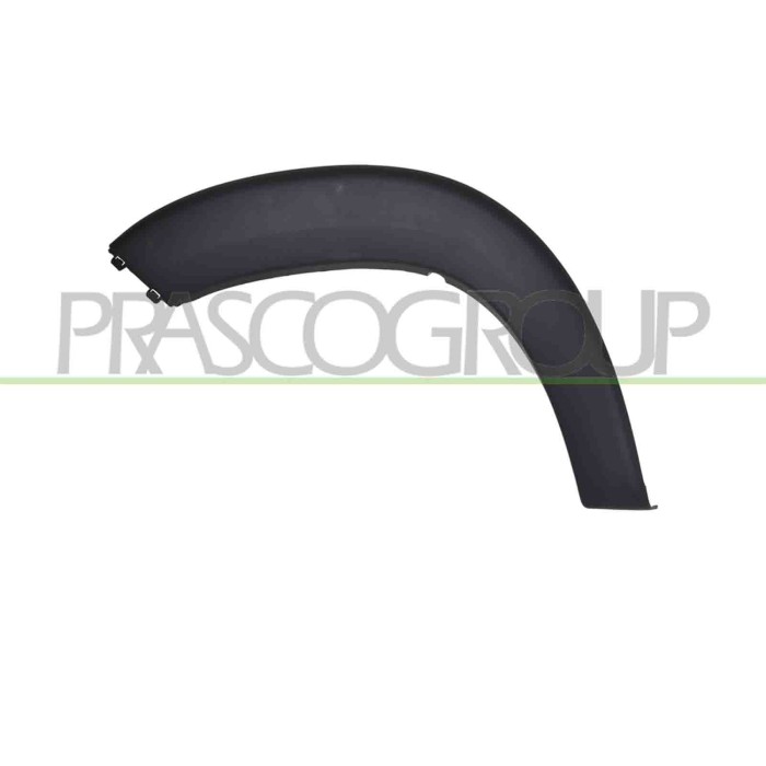 DX_SCRITTA_LOGO.jpg Parafanghino Posteriore Destro Parte Anteriore Nero Goffrato Compatibile Per FIAT DUCATO Dal 08/2006 Al 05/2