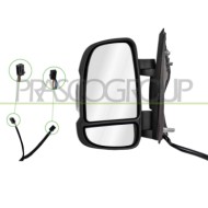 LIBRETTO_RICHIESTA_TARGA.JPG Retrovisore Sinistro Elettrico Nero Termico Chiudibile Fanale Sonda Lampadina 5W 12 Pins Mod. 10   