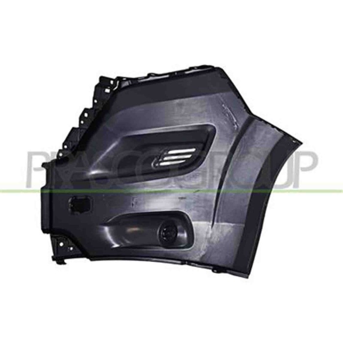 FT9321105_1.JPG Cantonale Destro Paraurti Anteriore Nero Goffrato Senza Sede Fendi Con Tappo Coprigancio CITROEN JUMPER Dal 07/2