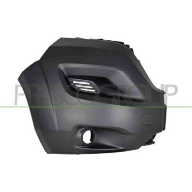 DX_SCRITTA_LOGO.jpg Cantonale Destro Paraurti Anteriore Nero Goffrato Con Sede Fendi Con Tappo Coprigancio CITROEN JUMPER Dal 07