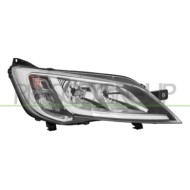 Proiettore Destro H7+H7 Elettrico Con Motore Cromato Compatibile Per CITROEN JUMPER Dal 07/2014 Al 10/2023 46862282