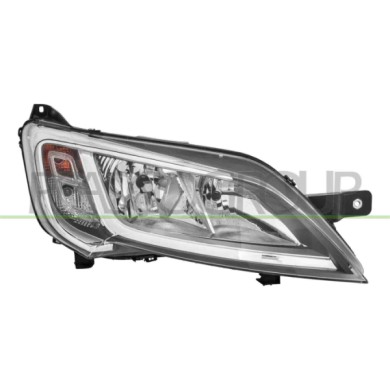 LIBRETTO_RICHIESTA_TARGA.JPG Proiettore Destro H7+H7 Elettrico Con Motore Cromato Compatibile Per CITROEN JUMPER Dal 07/2014 Al 