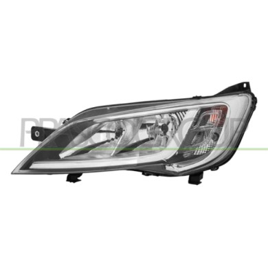 NEUTRO.jpg Proiettore Sinistro H7+H7 Elettrico Con Motore Cromato Compatibile Per CITROEN JUMPER Dal 07/2014 Al 10/2023 46862290