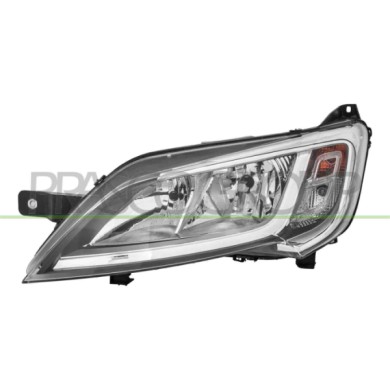 LIBRETTO_RICHIESTA_TARGA.JPG Proiettore Sinistro H7+H7 Elettrico Con Motore Cromato Compatibile Per CITROEN JUMPER Dal 07/2014 A