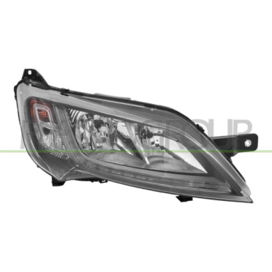 LIBRETTO_RICHIESTA_TARGA.JPG Proiettore Destro H7+H7 Elettrico Con Motore Con Luce Direzionale Led Nero CITROEN JUMPER Dal 07/20