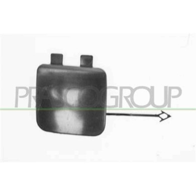 AD0261286_1.JPG Tappo Coprigancio Traino Posteriore Con Primer Per Audi A4 (b9) Dal 2015 Al 2019