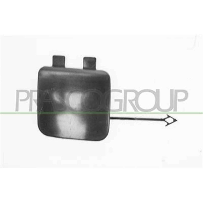 AD0261286_1.JPG Tappo Coprigancio Traino Posteriore Con Primer Per Audi A4 (b9) Dal 2015 Al 2019