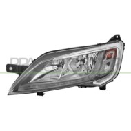 LIBRETTO_RICHIESTA_TARGA.JPG Proiettore Sinistro H7+H7 Elettrico Con Motore Con Luce Direzionale Led Cromato CITROEN JUMPER Dal 