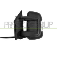 Retrovisore Sinistro Elettrico Nero Termico Fanale Lampadina 16W Sonda Blis Braccio Corto Convesso 12 Pins CITROEN JUMPER 2014-2