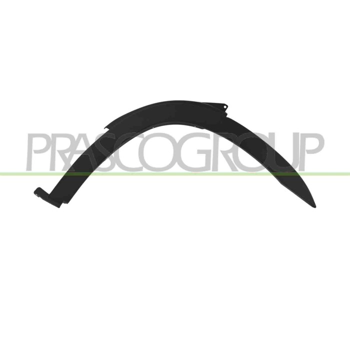DX_SCRITTA_LOGO.jpg Parafanghino Anteriore Destro Parte Posteriore Nero Goffrato Con Clips IVECO DAILY Dal 06/2014 Al 10/2019 58