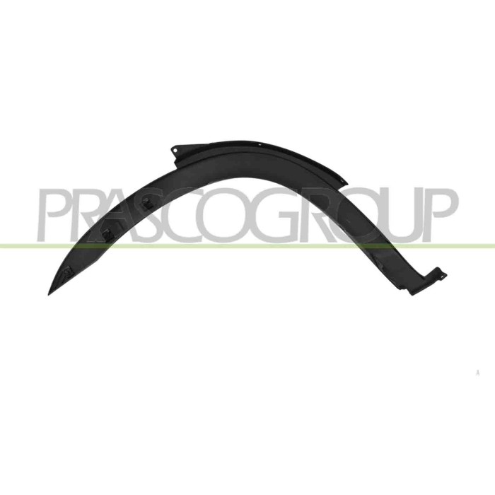LIBRETTO_RICHIESTA_TARGA.JPG Parafanghino Anteriore Destro Parte Posteriore Nero Goffrato Con Clips IVECO DAILY Dal 06/2014 Al 1