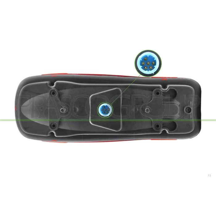 LIBRETTO_RICHIESTA_TARGA.JPG Fanale Posteriore Destro Con Porta Lampada Mod. Cassonato Compatibile Per IVECO DAILY Dal 11/2019 A