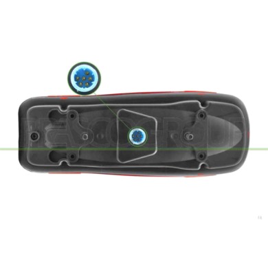 LIBRETTO_RICHIESTA_TARGA.JPG Fanale Posteriore Sinistro Con Porta Lampada Mod. Cassonato Compatibile Per IVECO DAILY Dal 11/2019