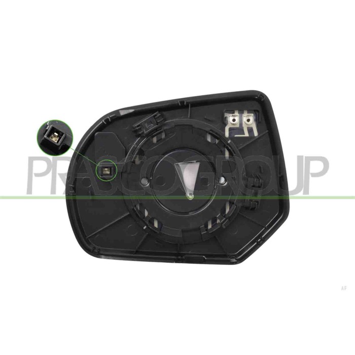 LIBRETTO_RICHIESTA_TARGA.JPG Piastra Specchio Destra Termica Con Blis Convessa Compatibile Per HYUNDAI IONIQ 5 Dal 03/2021 in po