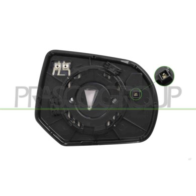 LIBRETTO_RICHIESTA_TARGA.JPG Piastra Specchio Sinistra Termica Con Blis Convessa Compatibile Per HYUNDAI IONIQ 5 Dal 03/2021 in 