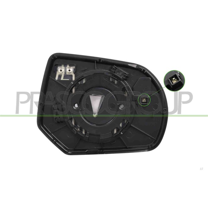 LIBRETTO_RICHIESTA_TARGA.JPG Piastra Specchio Sinistra Termica Con Blis Convessa Compatibile Per HYUNDAI IONIQ 5 Dal 03/2021 in 
