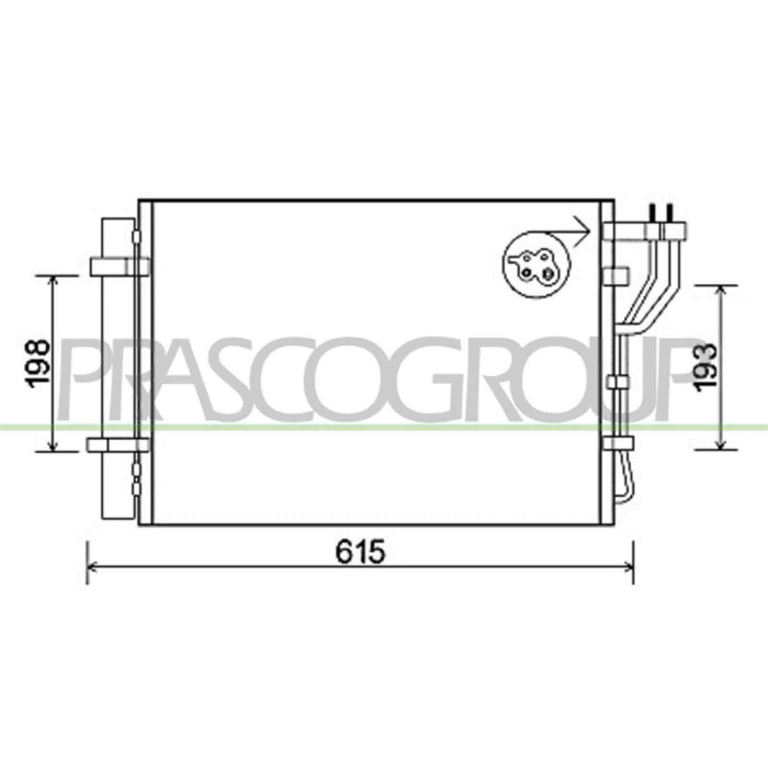 NEUTRO.jpg Condensatore Compatibile Per HYUNDAI IX20 Dal 10/2010 Al 09/2015 Codice Originale 976061P000