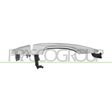 LIBRETTO_RICHIESTA_TARGA.JPG Maniglia Anteriore Destra Esterna Cromata Compatibile Per HYUNDAI TUCSON (TL) Dal 04/2015 Al 08/201