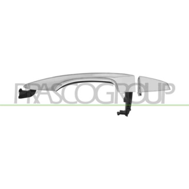 LIBRETTO_RICHIESTA_TARGA.JPG Maniglia Anteriore Sinistra Esterna Cromata Con Foro Nottolino HYUNDAI TUCSON (TL) Dal 04/2015 Al 0