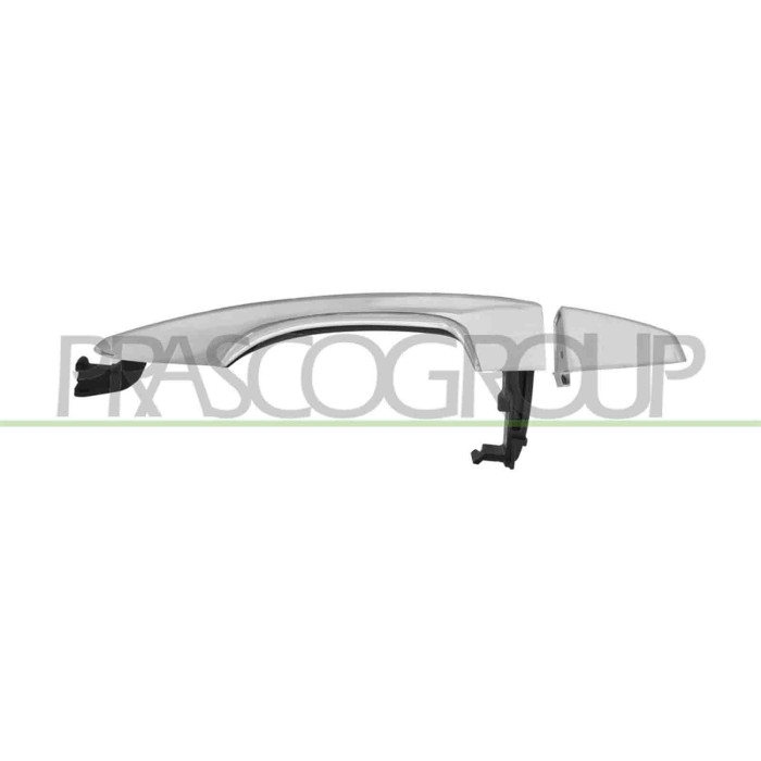 LIBRETTO_RICHIESTA_TARGA.JPG Maniglia Anteriore Sinistra Esterna Cromata Con Foro Nottolino HYUNDAI TUCSON (TL) Dal 04/2015 Al 0