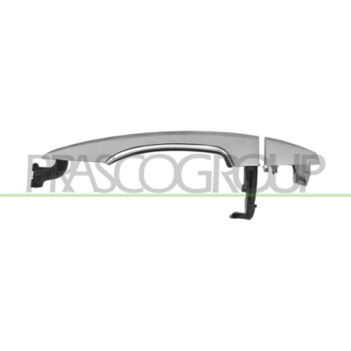 LIBRETTO_RICHIESTA_TARGA.JPG Maniglia Posteriore Sinistra Esterna Cromata Compatibile Per HYUNDAI TUCSON (TL) Dal 04/2015 Al 08/