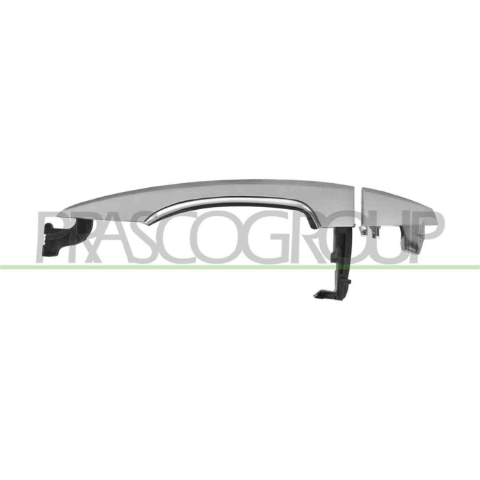 LIBRETTO_RICHIESTA_TARGA.JPG Maniglia Posteriore Sinistra Esterna Cromata Compatibile Per HYUNDAI TUCSON (TL) Dal 04/2015 Al 08/