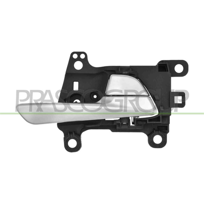 DX_SCRITTA_LOGO.jpg Maniglia Anteriore Destra Interna Argento Con Mostrina Nera HYUNDAI TUCSON (TL) Dal 04/2015 Al 08/2018 82620