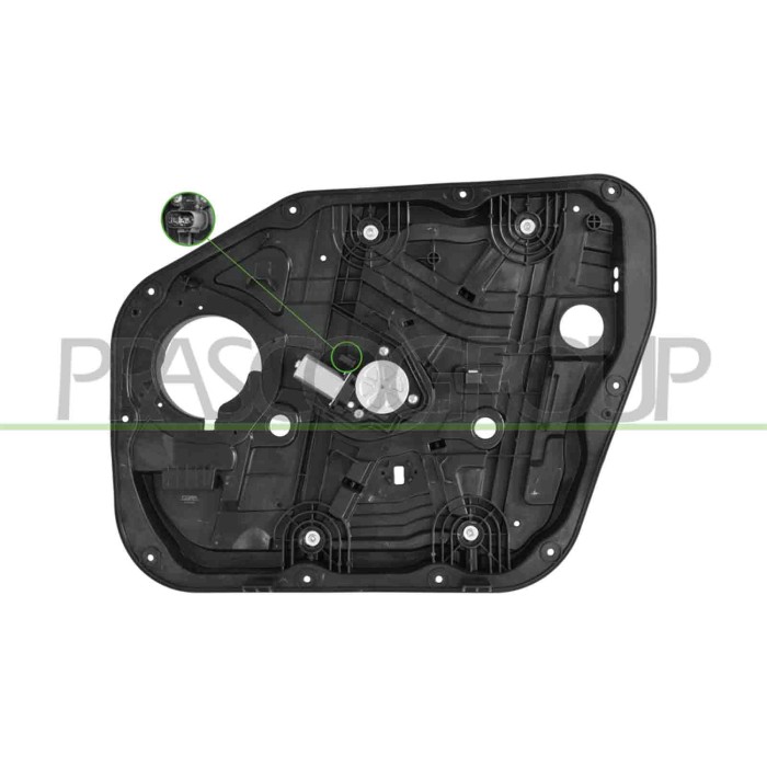DX_SCRITTA_LOGO.jpg Alzacristallo Anteriore Destro Con Pannello Mod. 5 Porte Compatibile Per HYUNDAI TUCSON (TL) Dal 04/2015 Al 