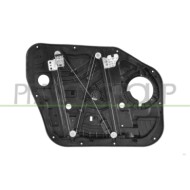 LIBRETTO_RICHIESTA_TARGA.JPG Alzacristallo Anteriore Destro Con Pannello Mod. 5 Porte Compatibile Per HYUNDAI TUCSON (TL) Dal 04