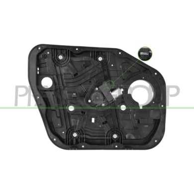 NEUTRO.jpg Alzacristallo Anteriore Sinistro Con Pannello Mod. 5 Porte Comfort HYUNDAI TUCSON (TL) Dal 04/2015 Al 08/2018 82471D3
