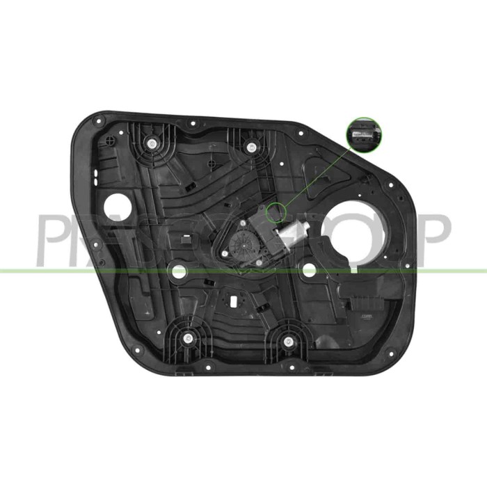 NEUTRO.jpg Alzacristallo Anteriore Sinistro Con Pannello Mod. 5 Porte Comfort HYUNDAI TUCSON (TL) Dal 04/2015 Al 08/2018 82471D3