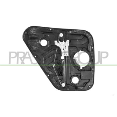 LIBRETTO_RICHIESTA_TARGA.JPG Alzacristallo Posteriore Destro Con Pannello Mod. 5 Porte Compatibile Per HYUNDAI TUCSON (TL) Dal 0
