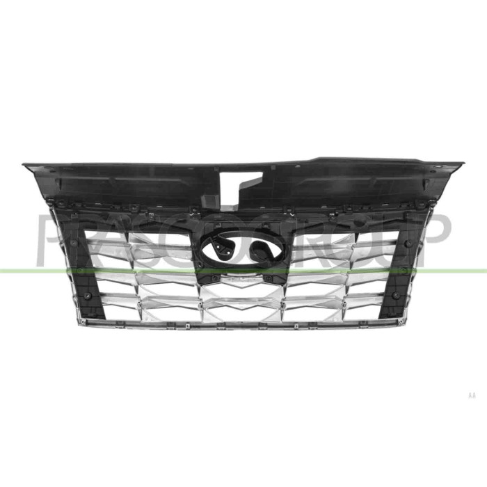 LIBRETTO_RICHIESTA_TARGA.JPG Griglia Radiatore Grigio Scuro Compatibile Per HYUNDAI TUCSON (NX4) Dal 02/2021 Al 05/2024 Codice O