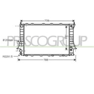 AD029R002_1.JPG Radiatore Per Audi 100 Dal 1990 Al 1994