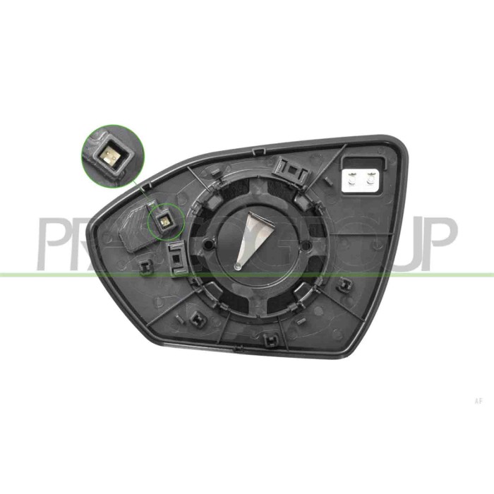LIBRETTO_RICHIESTA_TARGA.JPG Piastra Specchio Destra Termica Con Blis Convessa Compatibile Per HYUNDAI TUCSON (NX4) Dal 02/2021 