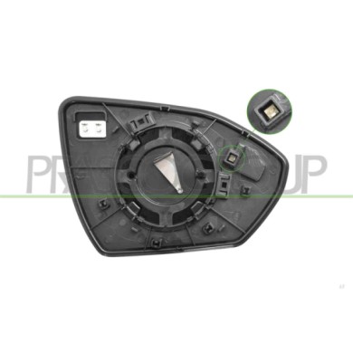 LIBRETTO_RICHIESTA_TARGA.JPG Piastra Specchio Sinistra Termica Con Blis Convessa Compatibile Per HYUNDAI TUCSON (NX4) Dal 02/202