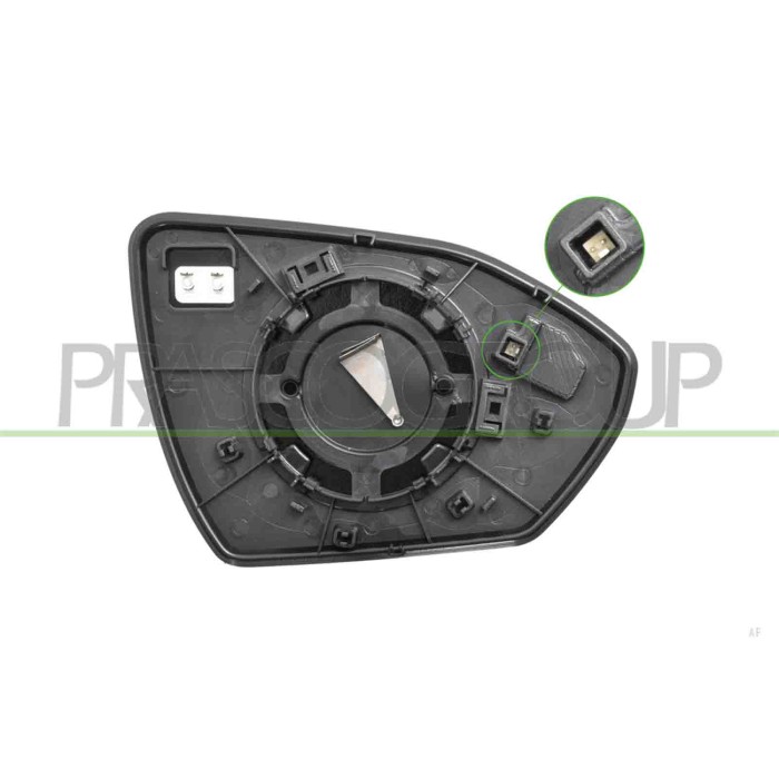 LIBRETTO_RICHIESTA_TARGA.JPG Piastra Specchio Sinistra Termica Con Blis Convessa Compatibile Per HYUNDAI TUCSON (NX4) Dal 02/202