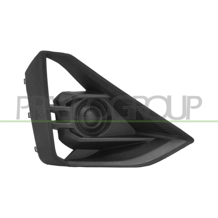 DX_SCRITTA_LOGO.jpg Griglia Destra Paraurti Anteriore Nera Goffrata Con Sede Fendinebbia ISUZU D-MAX DOUBLE CAB Dal 01/2024 in p