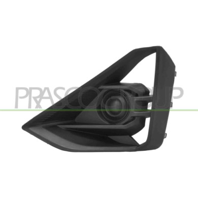 SX_SCRITTA_LOGO.jpg Griglia Sinistra Paraurti Anteriore Nera Goffrata Con Sede Fendinebbia ISUZU D-MAX DOUBLE CAB Dal 01/2024 in