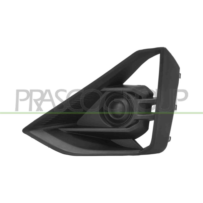 SX_SCRITTA_LOGO.jpg Griglia Sinistra Paraurti Anteriore Nera Goffrata Con Sede Fendinebbia ISUZU D-MAX DOUBLE CAB Dal 01/2024 in