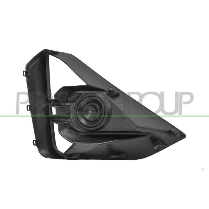 LIBRETTO_RICHIESTA_TARGA.JPG Griglia Sinistra Paraurti Anteriore Nera Goffrata Con Sede Fendinebbia ISUZU D-MAX DOUBLE CAB Dal 0